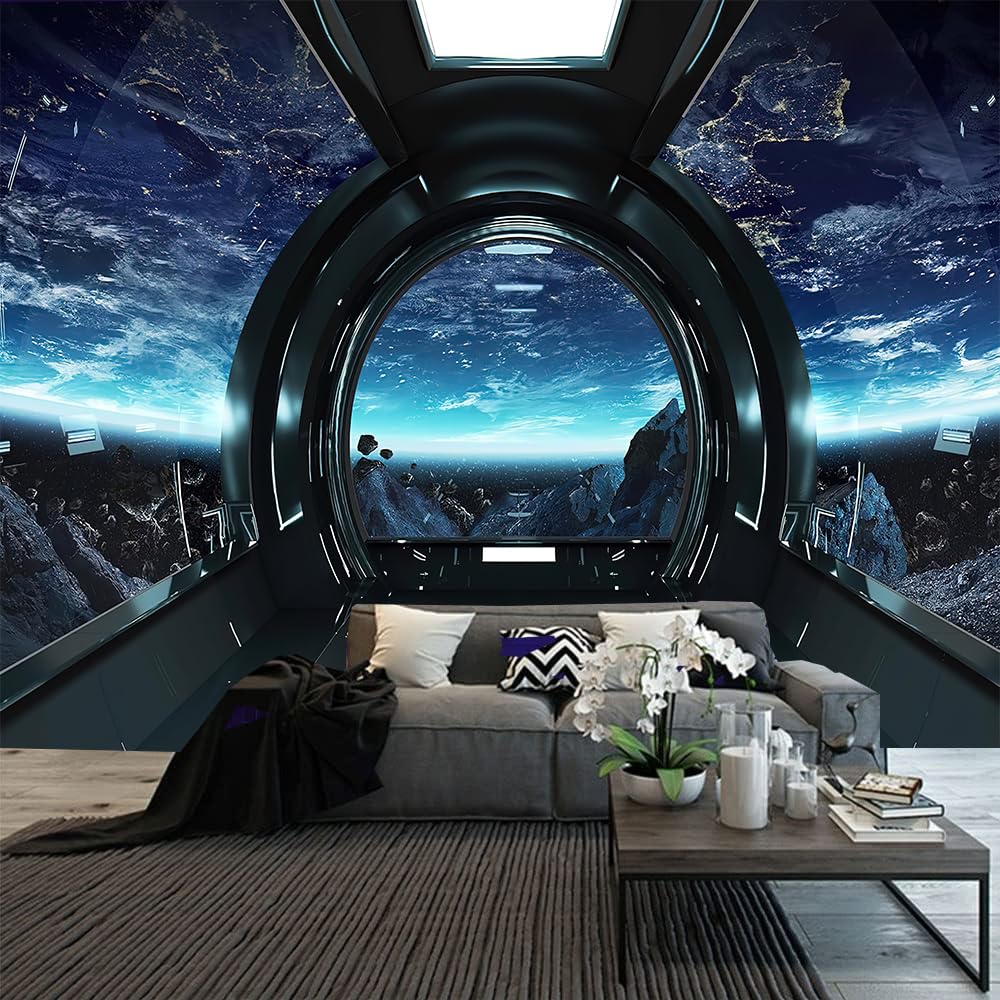 View from Orion overlooking Earth